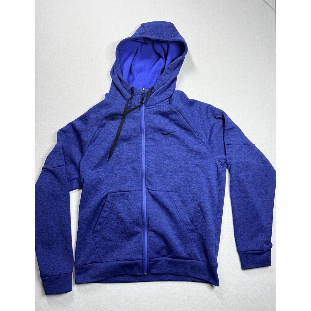 Nike Therma-FIT Full Zip Hoodie Blue Men’s Size Medium Athletic Jacket